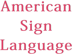 American Sign Language Image